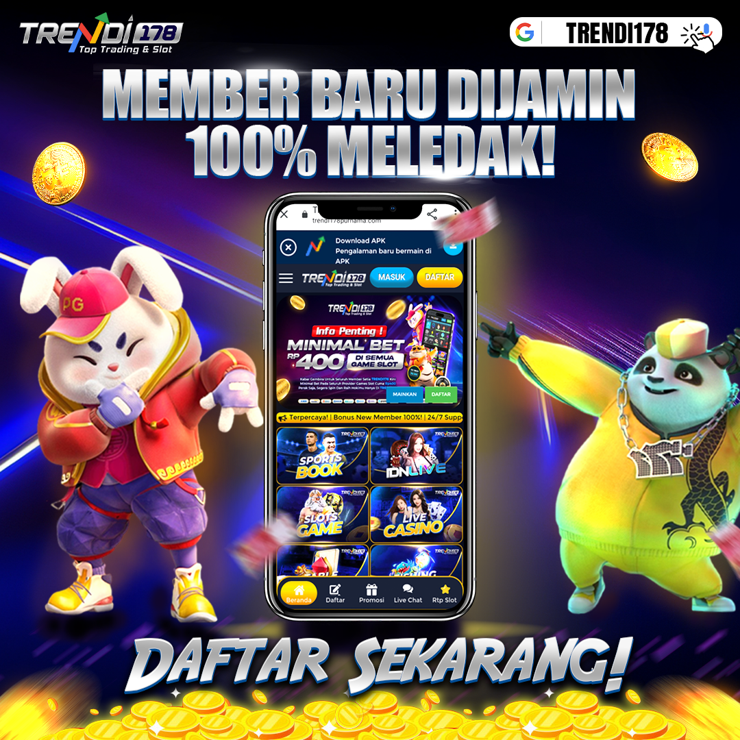 Trendi178: Slot Online Gacor dengan RTP Tinggi dan Fitur Inovatif